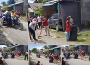 Jelang HUT Kabupaten Ke 22,Pemdes Fatce Kerja Bakti Lingkungan Bersama Warga