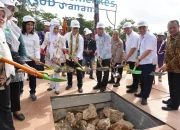 Menkes Letakkan Batu Pertama Pembangunan RSUD Sanana Tipe C
