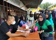 Serunya Milad ke-59 KAHMI, Ada Senam Dan Pengobatan Gratis Ditaman Mangon